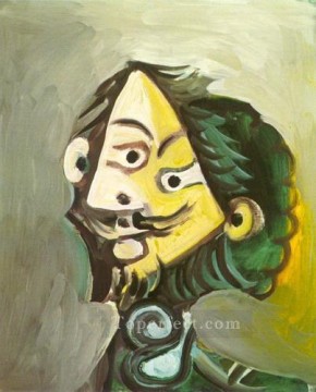 Cabeza de Hombre 6 1971 cubista Pablo Picasso Pinturas al óleo